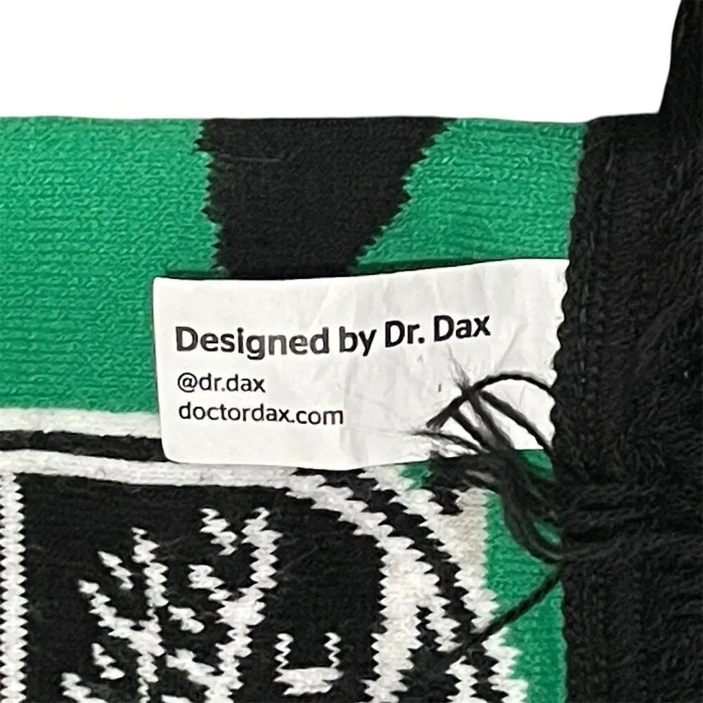 Austin FC Soccer Scarf Continental Dr. Dax Design Fringe Double Sided 46” x 7”